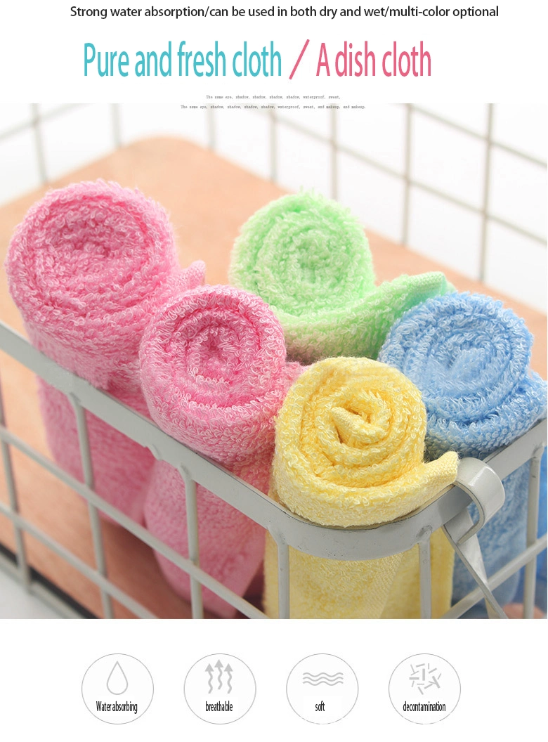 Microfiber Absorbent Kitchen Dish Cloth Towel, Non-Stick Oil Washing Cloth Rag, Household Dishcloth