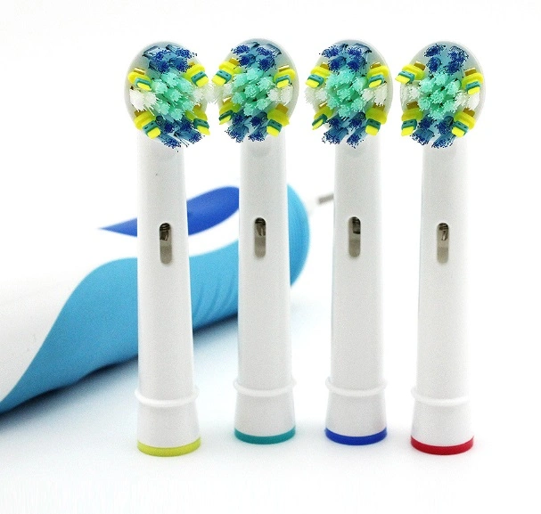 Rotating Round Replacement Heads DuPont Bristle Electric Toothbrush Head