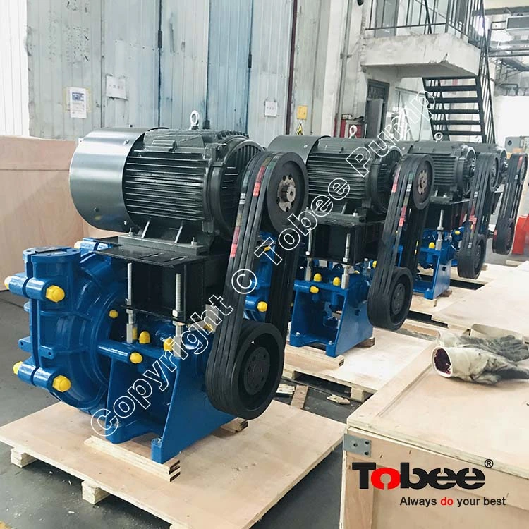 Tobee1.5X1c High Head Slurry Pump Horizontal Sand Slurry Pump for Water Well Drilling Machine Rig Mine Drill Rig