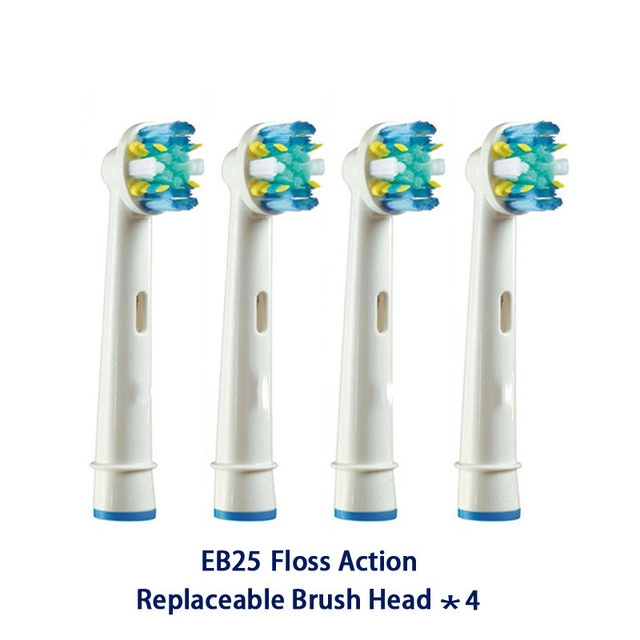 Electric Toothbrush Head Compatiable Fit for Oral-B Handle