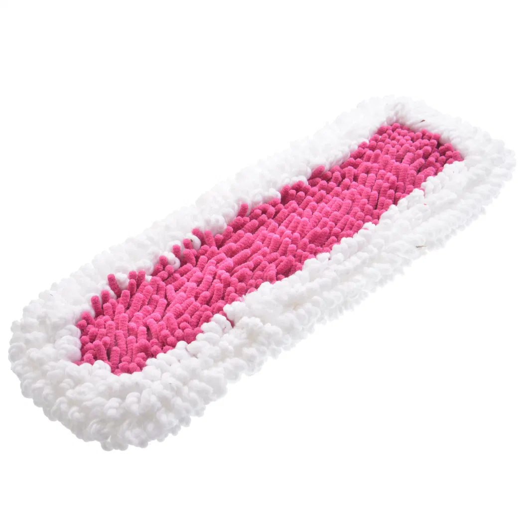 Factory Price Chenille Replacement Clean Washable Cloth Pad Simple Steam Mop for Flat Mop Head