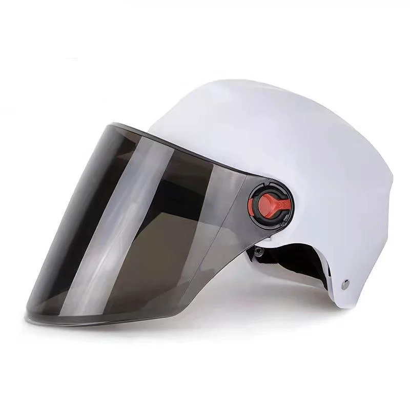 Battery Car Helmet Electric Bicycle Moped Helmet Men and Women Lightweight Half Helmet Summer Sunscreen Four Seasons Universal