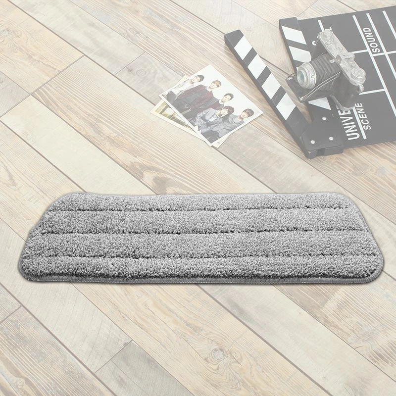 High Quality Home Cleaning Microfiber Washable Flat Mop Head