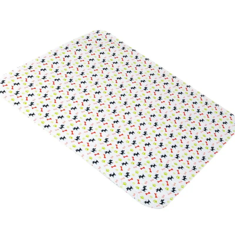 4 Layer Super Absorbent Waterproof Non Slip Reusable Washable Training Pets Pad
