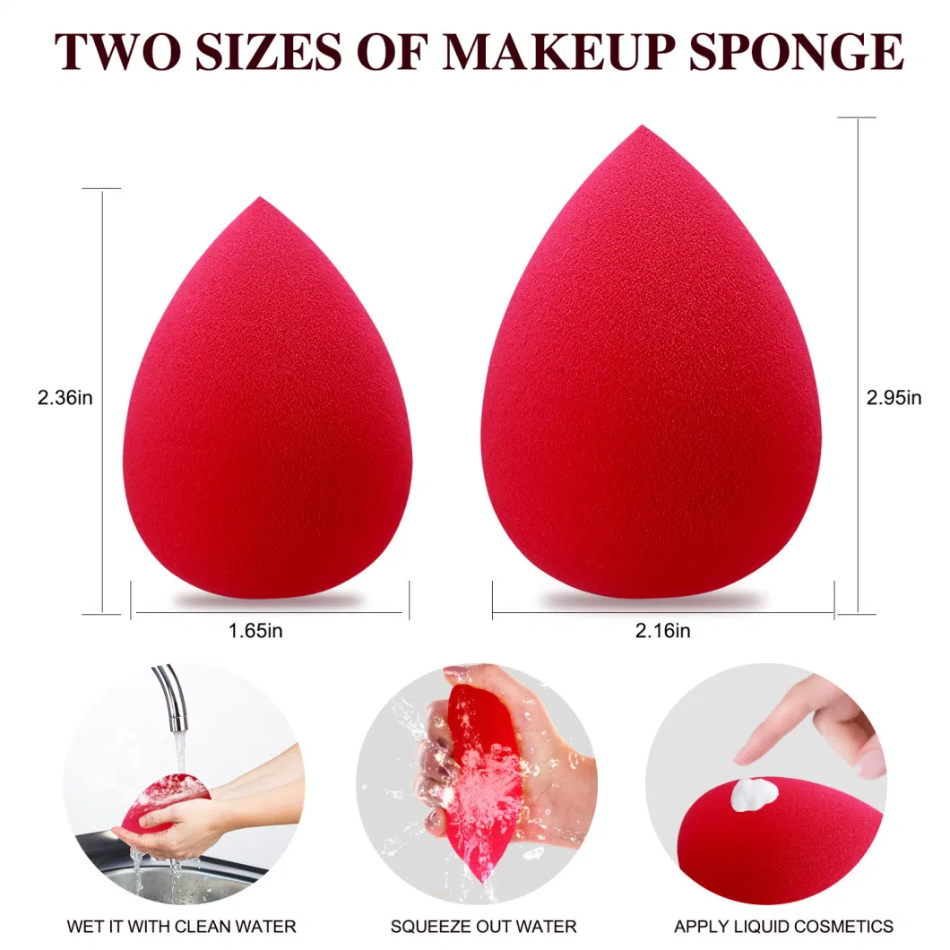 Wholesale Makeup Blender Sponge Beauty Sponge with Ultra Soft Fine Texture Makeup Blender Beauty