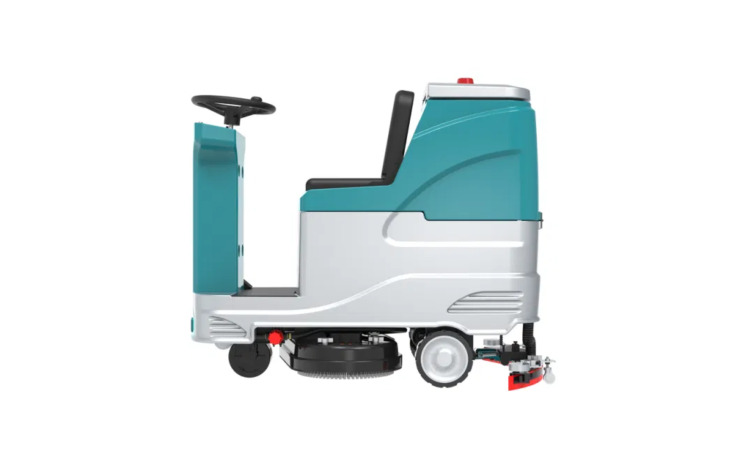 Advanced Riding Floor Scrubber Anti-Collision Wheel Cleaning Machine