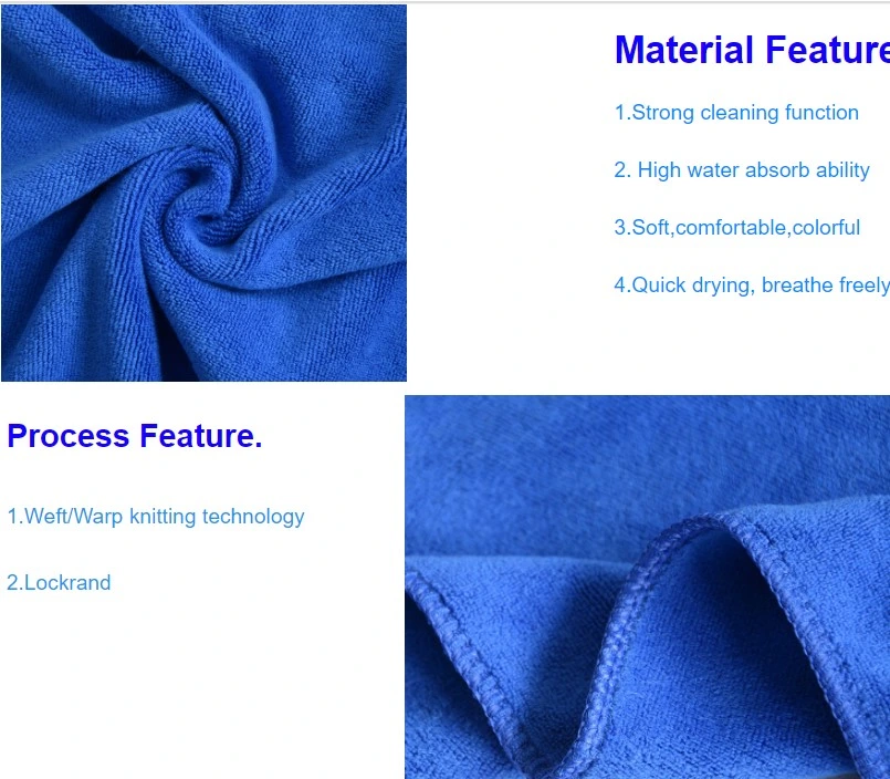 House Cleaning Machine Washable Microfibre Cleaning Cloth Hot Selling Cleaning Supplies