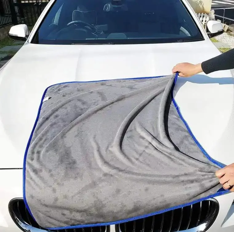 600GSM 1600GSM Twisted Towel Absorbent Car Detailing Towel Microfiber Quick Dry Car Wash Towel