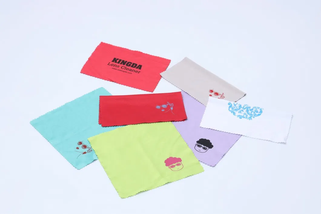 Promotional Eyeglasses Lens Optical Cleaning Cloth Microfiber Jewellery Polish Cleaning Cloth