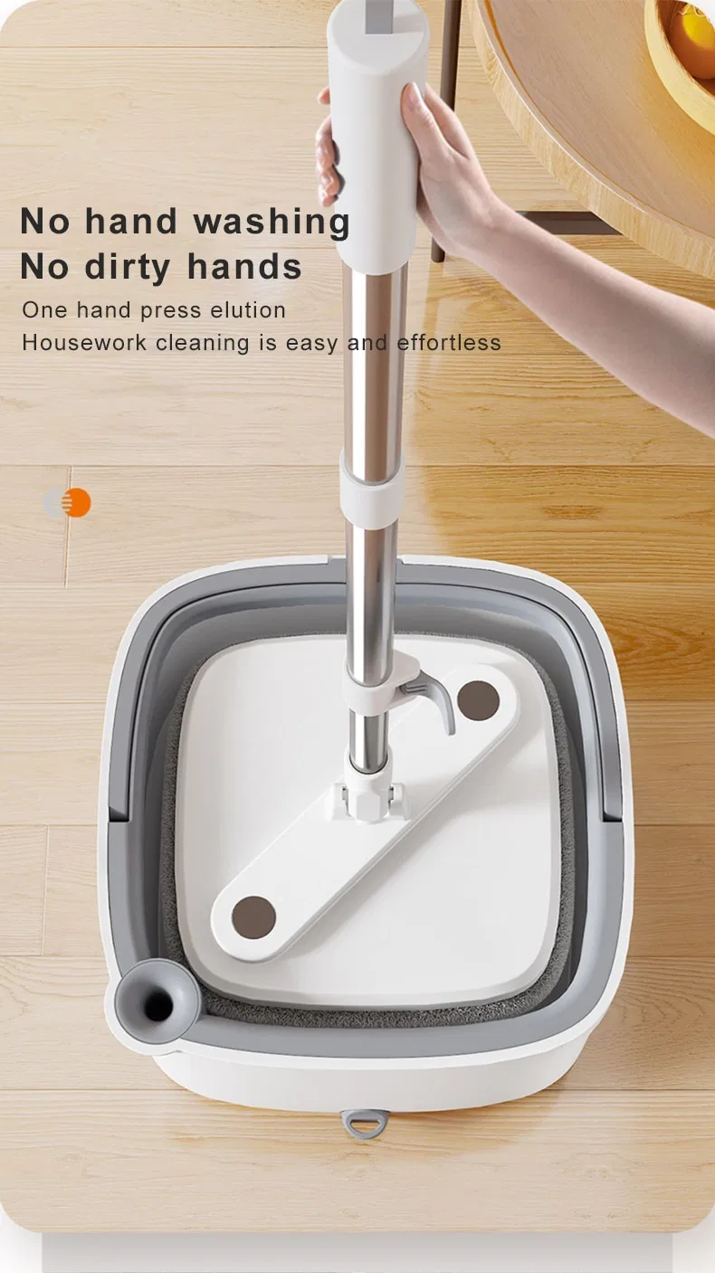 Household Cleaning Products Micro Fiber Floating Spin Flat Dust Mops Cleaning Floor Microfiber Spin Mop