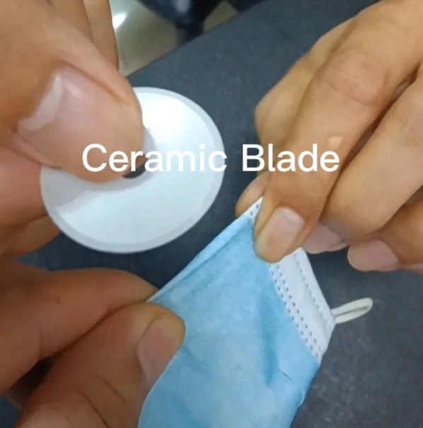 Medical Material Mask Cutting Blade Non-Woven Synthetic Fabrics Zro2 Slitting Knife