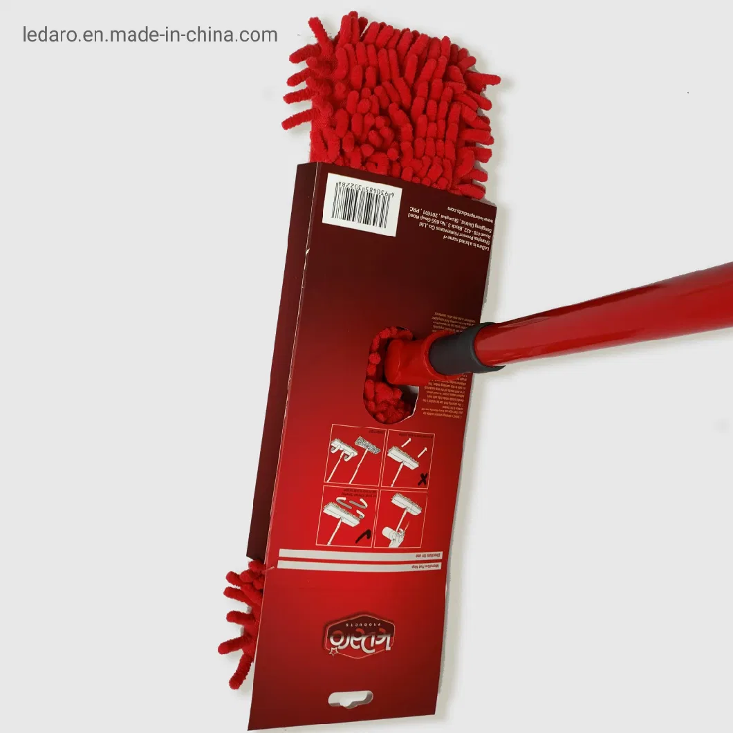 Wholesales Price Telescopic Handle Microfibre Refill Flip Mop Damp Dry All Surface Double-Sided Flat Mop for Homewares Tile Floors