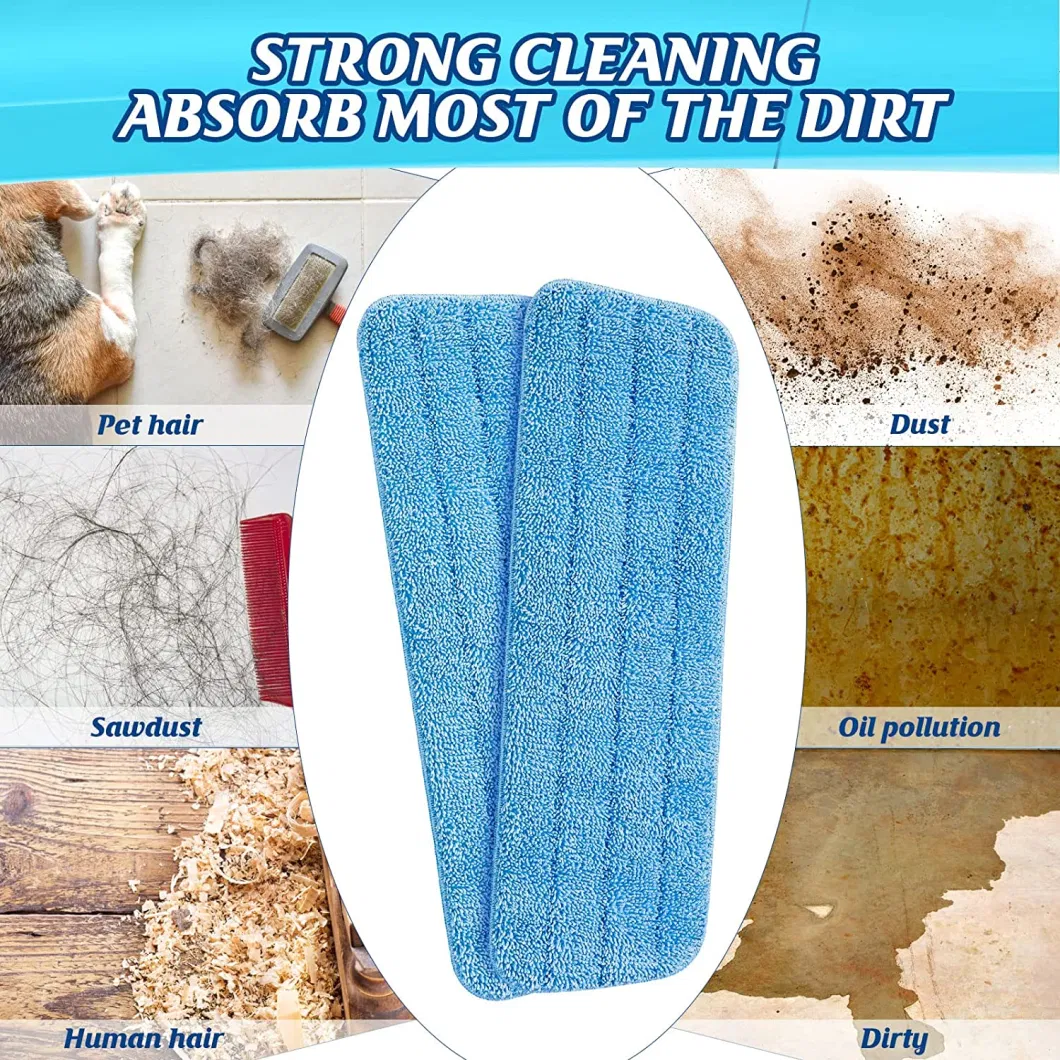 Replacement Pad of Spray Rotary Mop Ultrafine Fiber Can Be Washed by Washing Machine Microfiber Pad