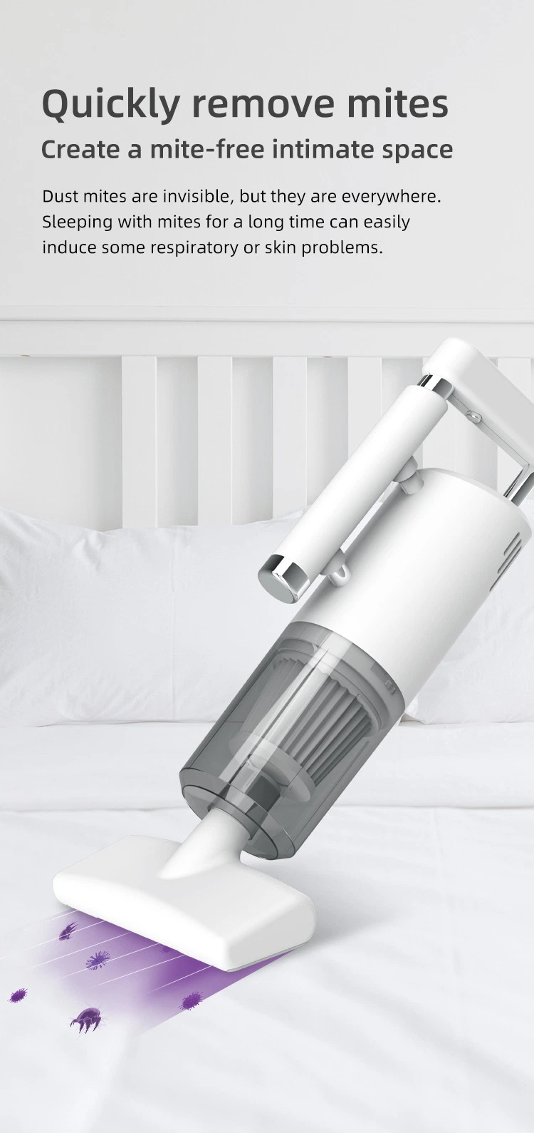 Cordless Vacuum Cleaners Rechargeable for Mini Handheld Portable Car Vacuum Cleaner Sofa Vacuum Battery