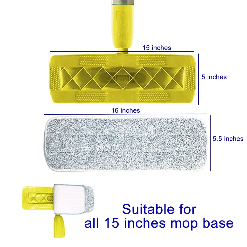 Microfiber Mop Replacement Heads for Wet Dry Floor Cleaning Microfiber Pad