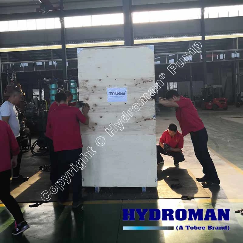 Hydroman Submeresible Slurry Sand Pumps with Side Head Cutter