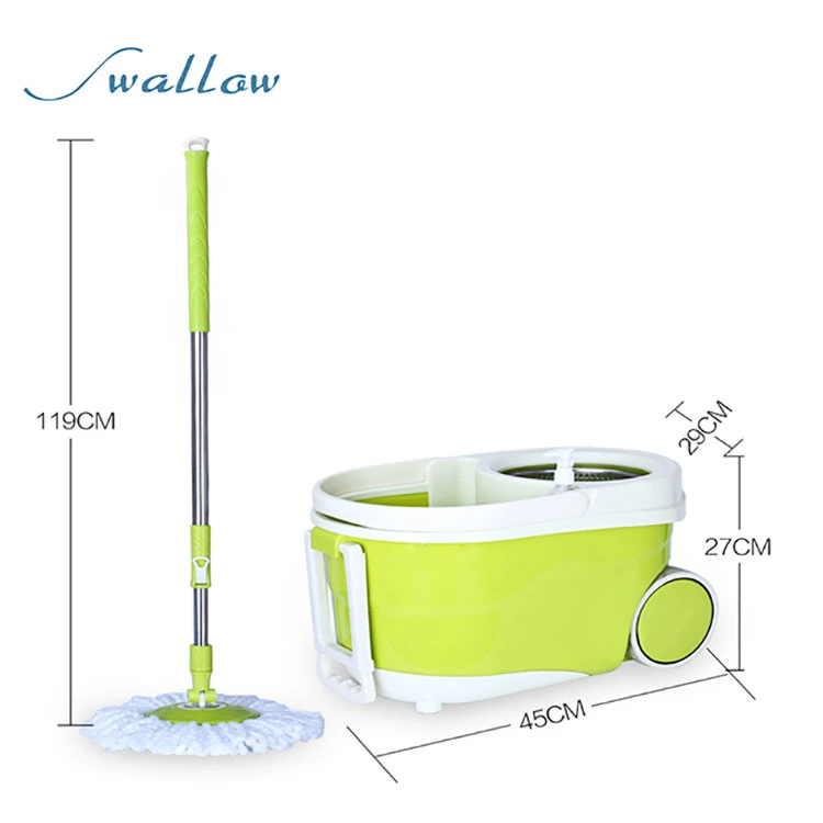 Floor Mopping Bucket Squeeze Cleaning Kit Home Supply