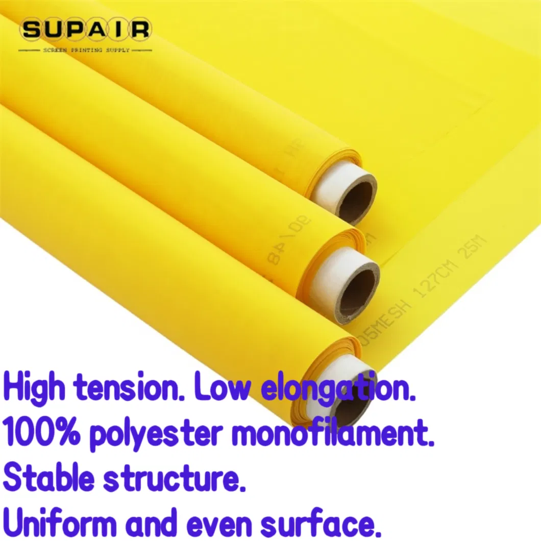 100% Polyester Monifilament Silk Bolting Cloth for Screen Printing