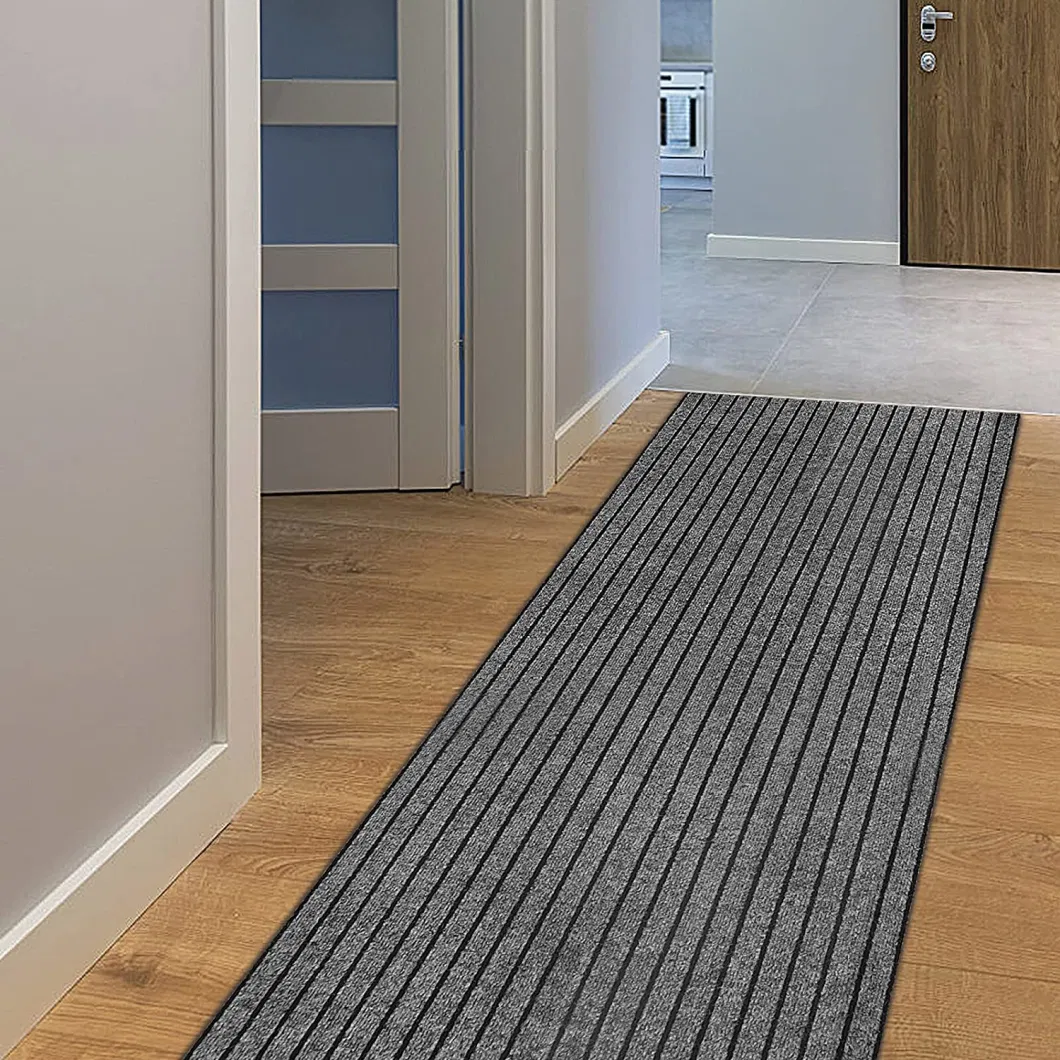 Water Absorption Indoor PVC Rug Door Mat for House Kitchen Mat