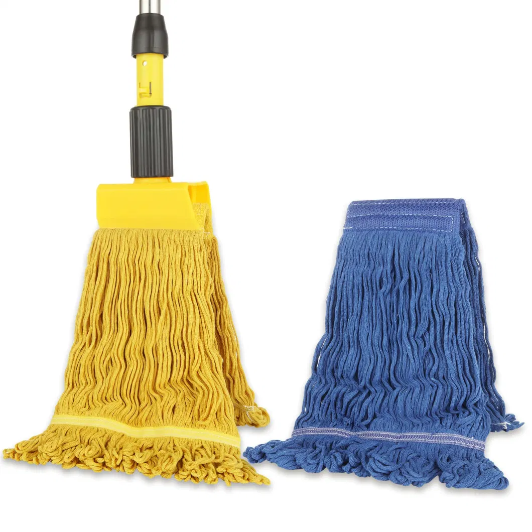 Industrial Commercial Office Floor Cleaning Looped-End String Wet Commercial String Mop