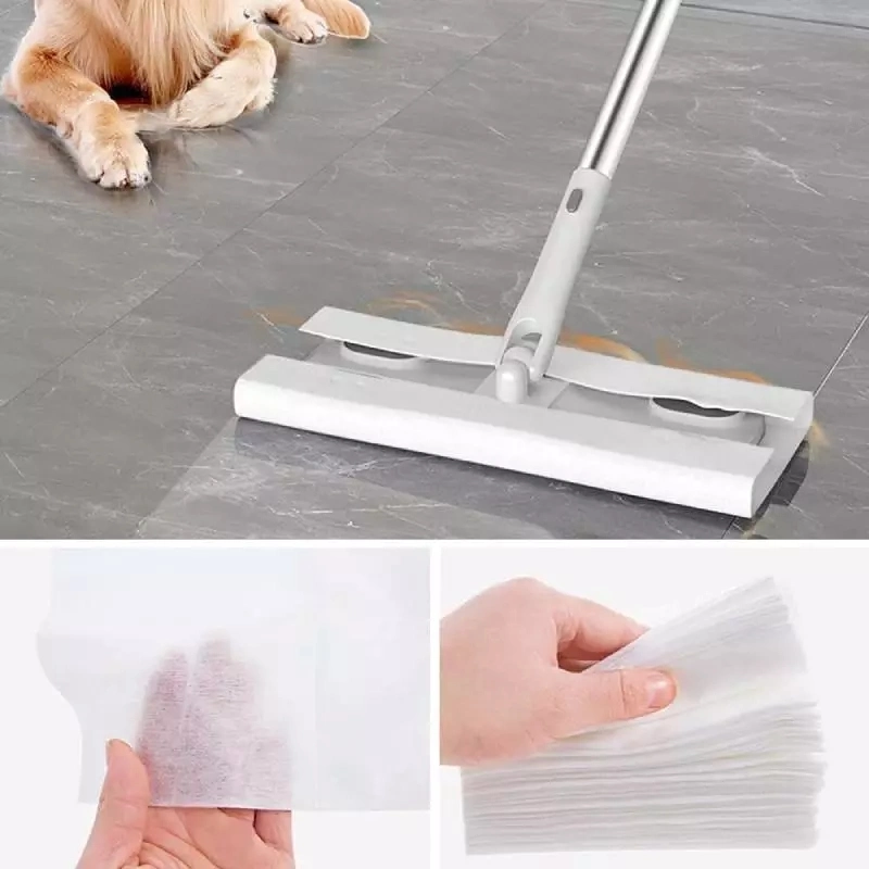 Disposable Nonwoven Electrostatic Dusting Dry Sweeping Duster Cloths Mop Pads Floor Cloth