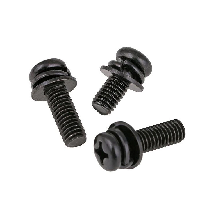 Hot Sale High Demand Screw Spring Flat Washer Cross Combination Round Head