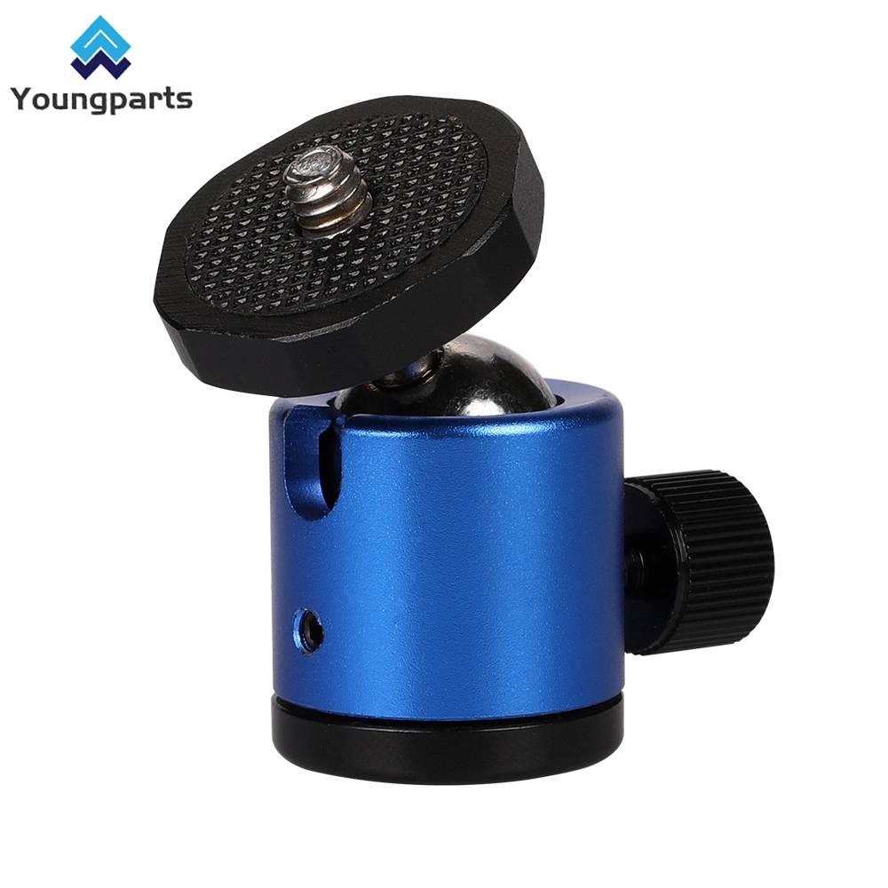 Youngparts Camera Tripod Ball Head 360 Degree Fluid Rotating Tripod Ball Head for DSLR Camera