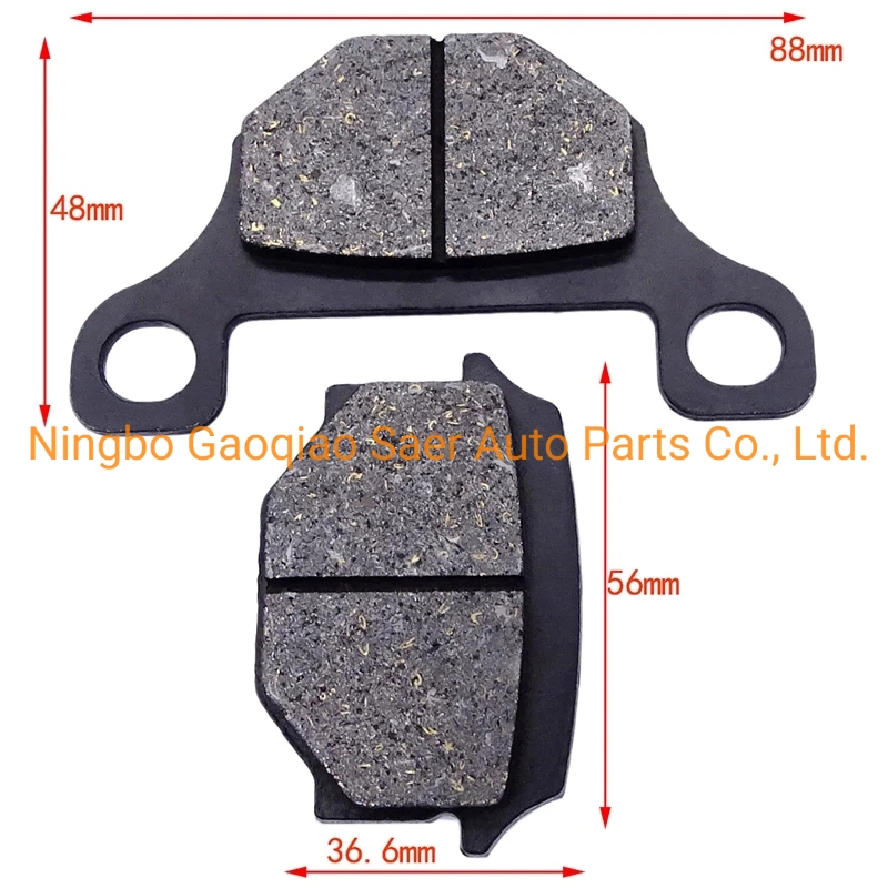 High Quality for Suzuki Gn125 Motorcycle Brake Disc Brake Pads