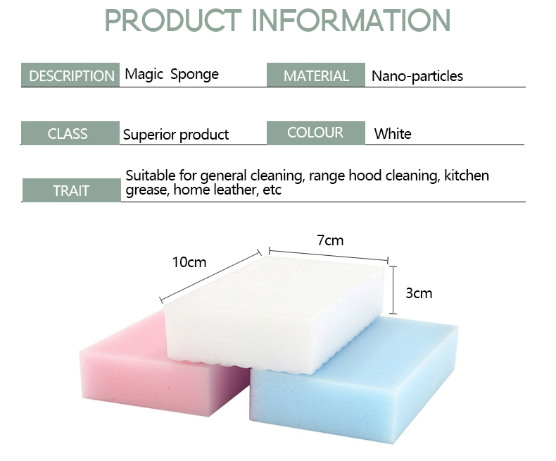 Colorful Magic Sponge for Cleaning Nano Sponge