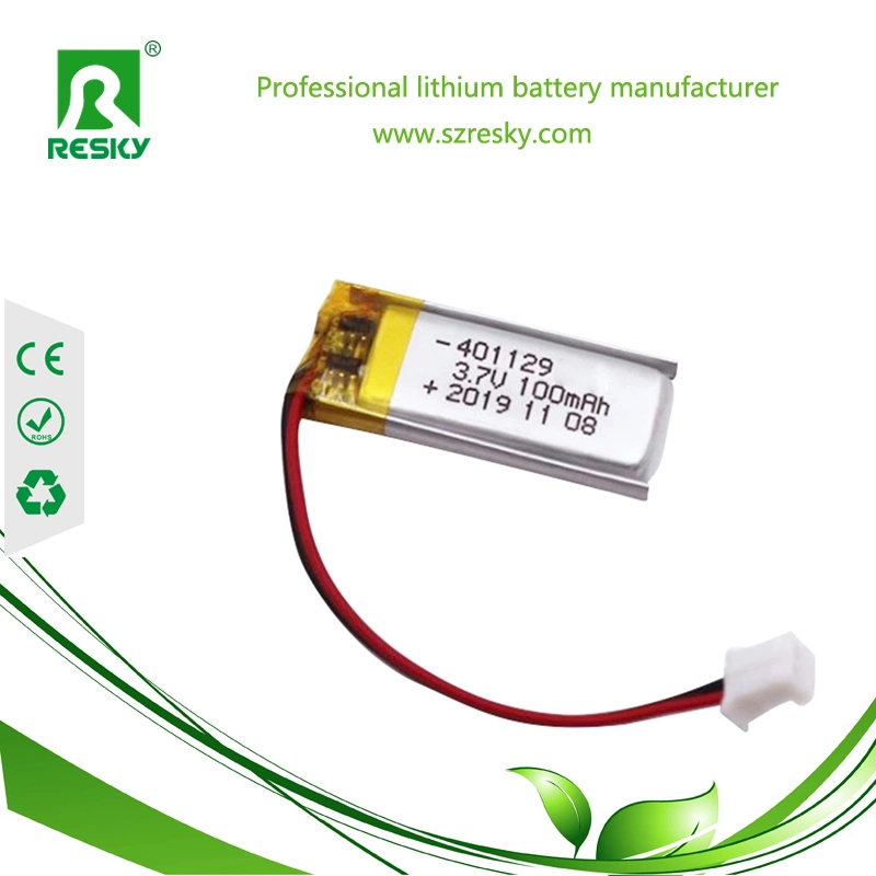 Rechargeable Lithium 102530 3.7V 700mAh Li-Polymer Battery for Head Light