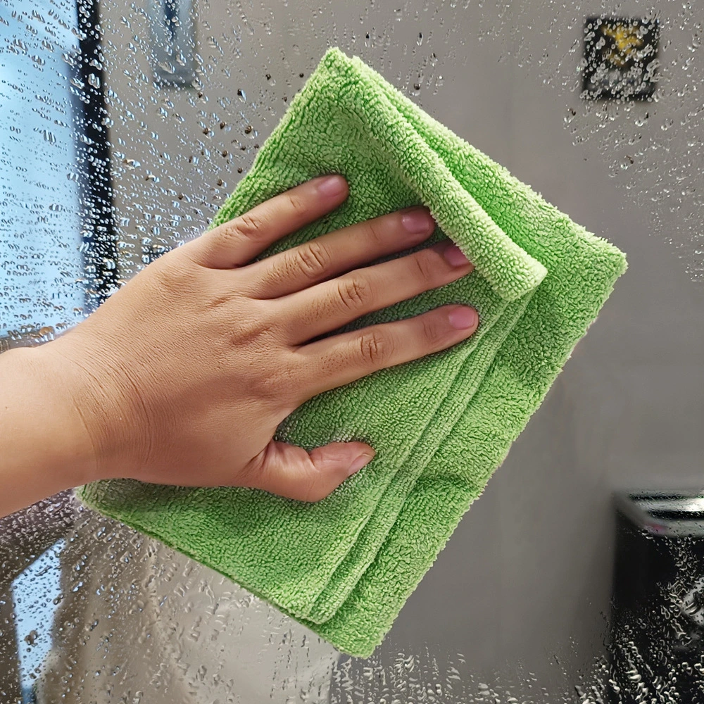 Manufacture Wholesale Microfiber Window Glass Cleaning Towel Best-Selling Microfibre Drying Towel Microfiber Cloth