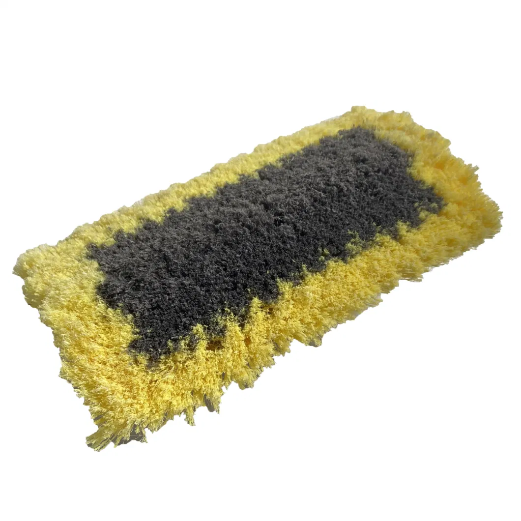 Water Through Car Brush Head Car Brush Car Washer Cleaning Tools Angel Brush Head, TPR Rubber Protection Head