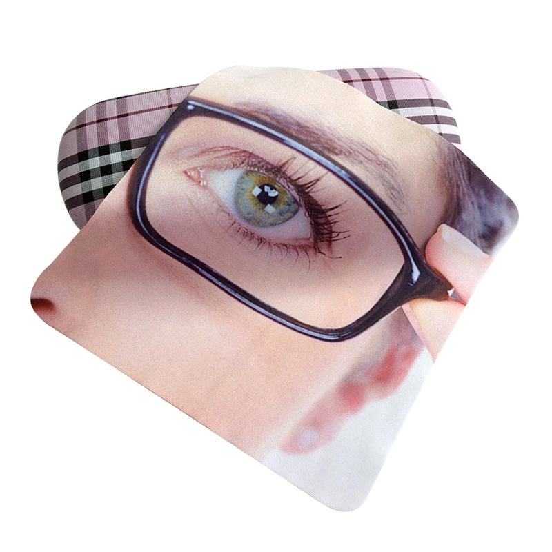 Custom Logo Printed Microfibre Glasses Sunglasses Eyeglasses Cleaning Cloth