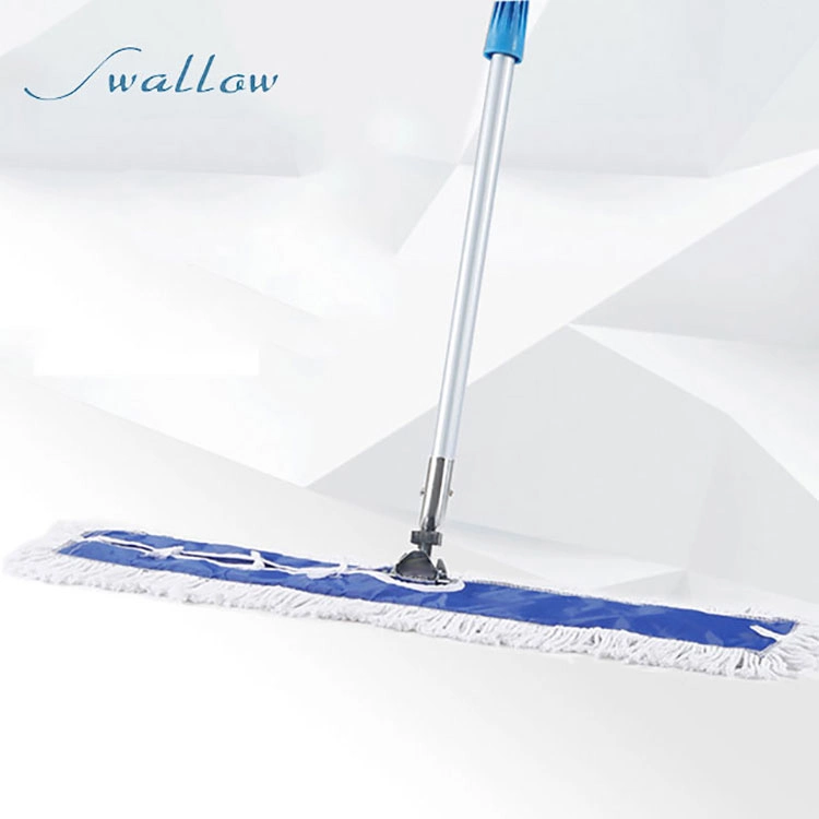 Cotton Flat Mop Large Mop Dust Push-up Hotel Factory Home Row Swallow