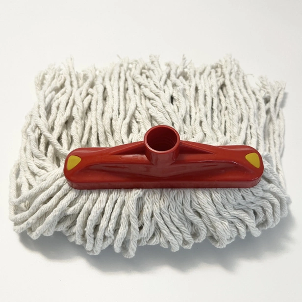 Mop Head Refill Factory Direct Supply Cotton White Wet Floor Cleaning Mop Use Aluminum Pole