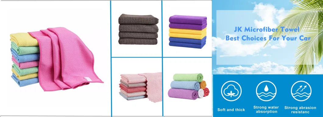 Lint-Free Microfiber Fishscale Towel for Detailing 30*40cm