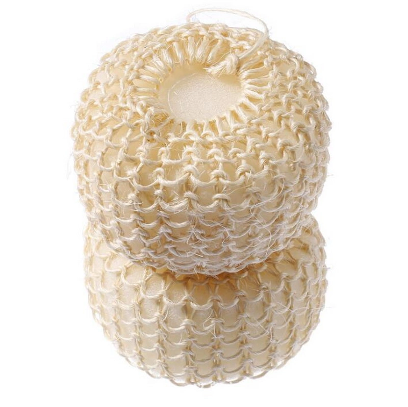 Eco-Friendly Sisal Hemp Shower Cleaning Exfoliating Ball Natural Sisal Bath Ball