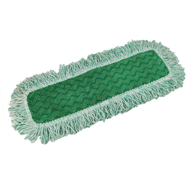 Esun Home Cleaning Product Fringe Reusable Microfiber Dust Mop Pads Flat Microfiber Mop