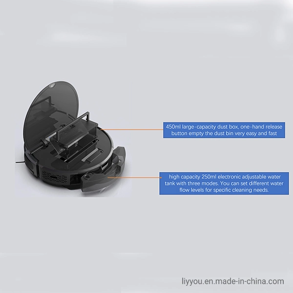 2022 New Arrival Map Navigation Smart Robot Vacuum Cleaner Mop