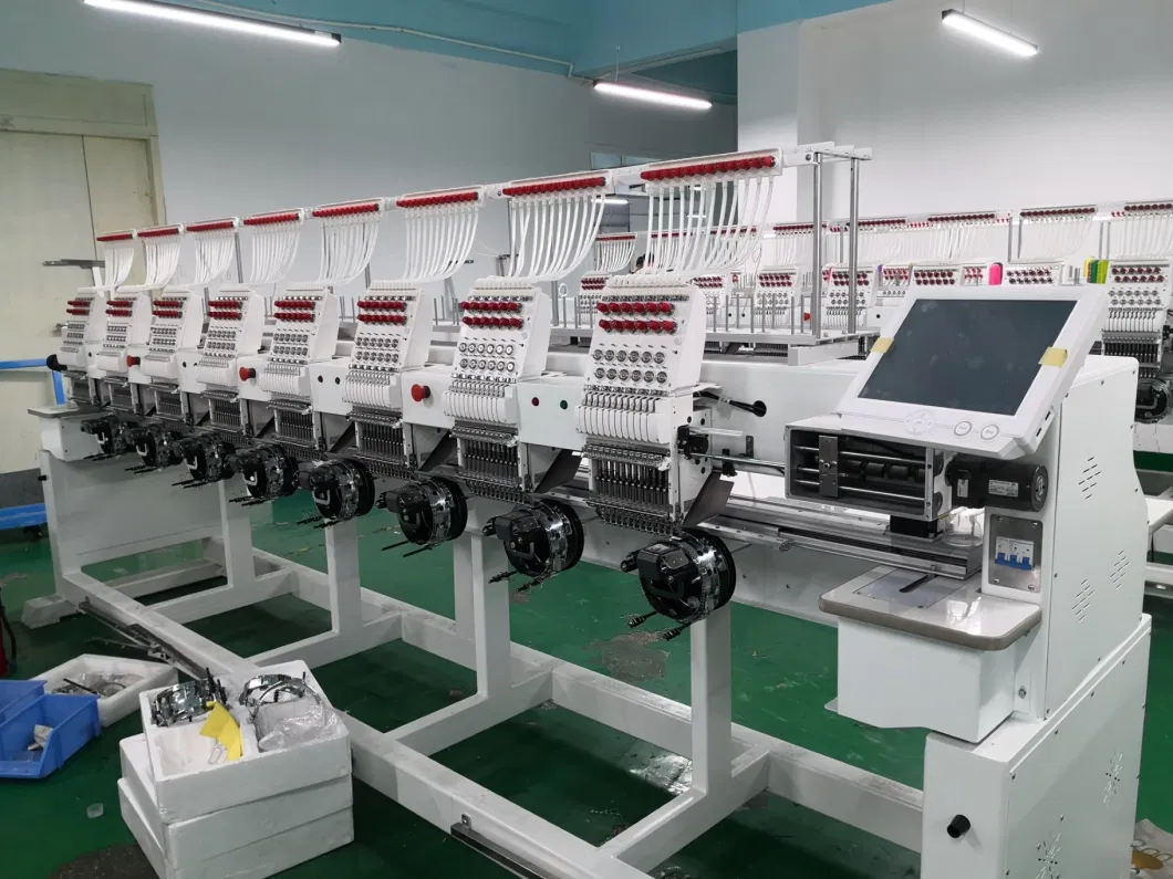 High Quality Single Head for Big Flat/T-Shirt/Hat Sewing Computer Embroidery Machine