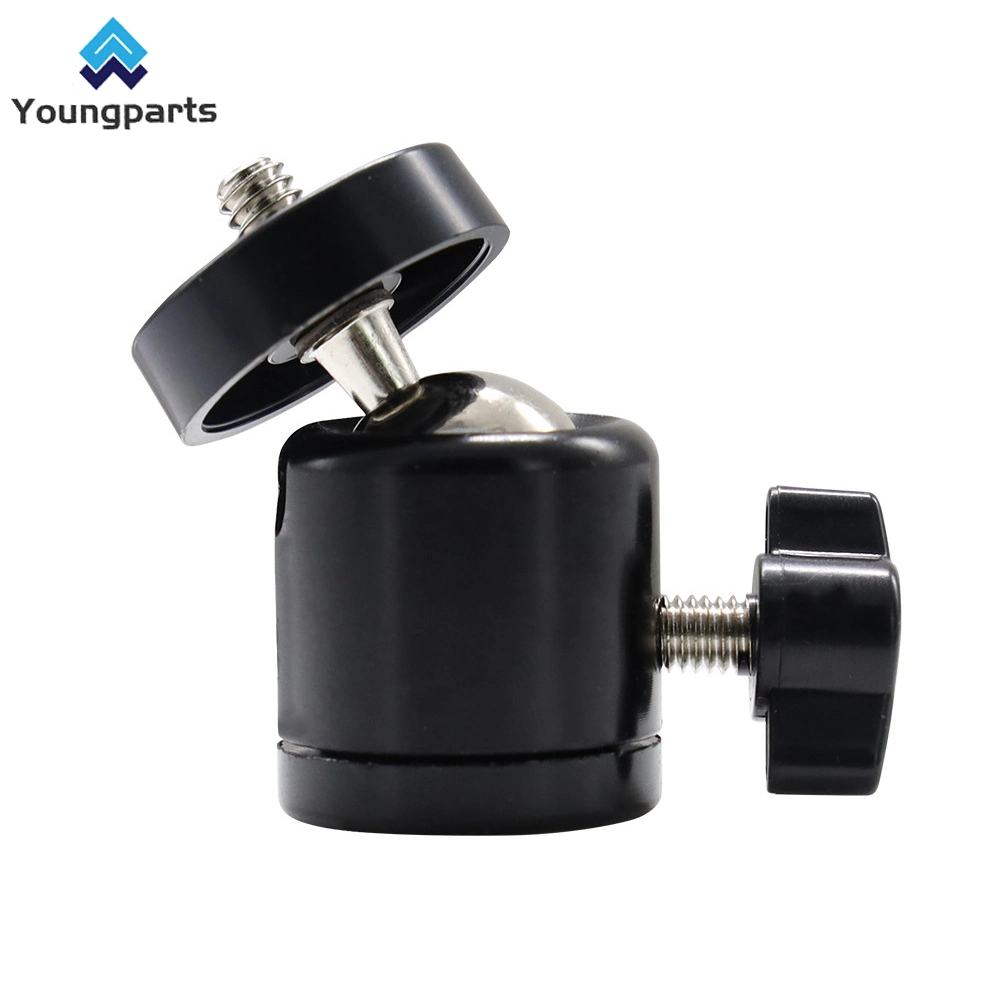 Youngparts Camera Tripod Ball Head 360 Degree Fluid Rotating Tripod Ball Head for DSLR Camera