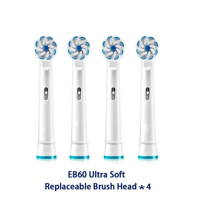 Electric Toothbrush Head Compatiable Fit for Oral-B Handle