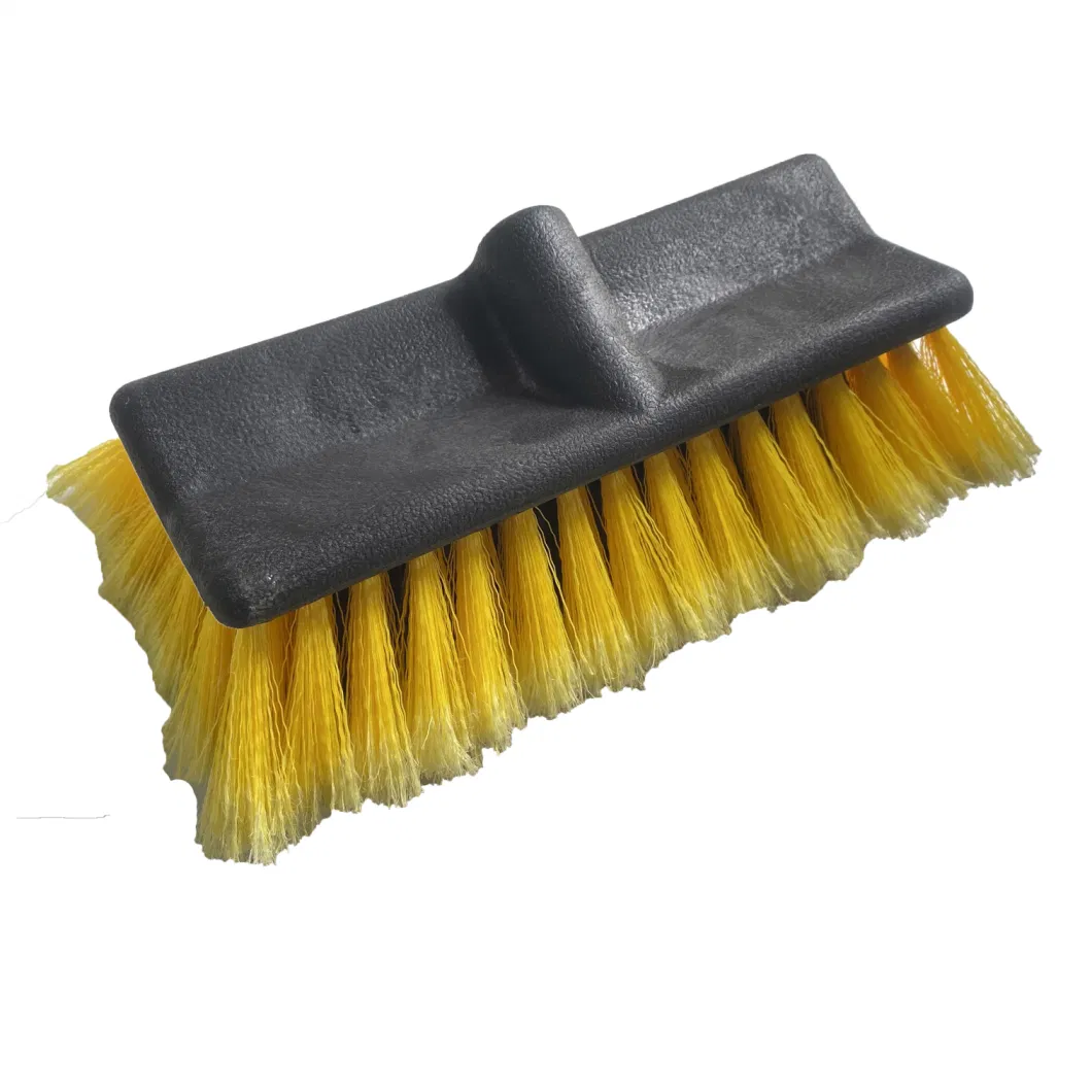 Water Through Car Brush Head Car Brush Car Washer Cleaning Tools Angel Brush Head, TPR Rubber Protection Head