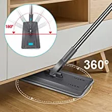 Superior Sturdy and Strong Floor Mop Stainless Steel Handle Flat Mop