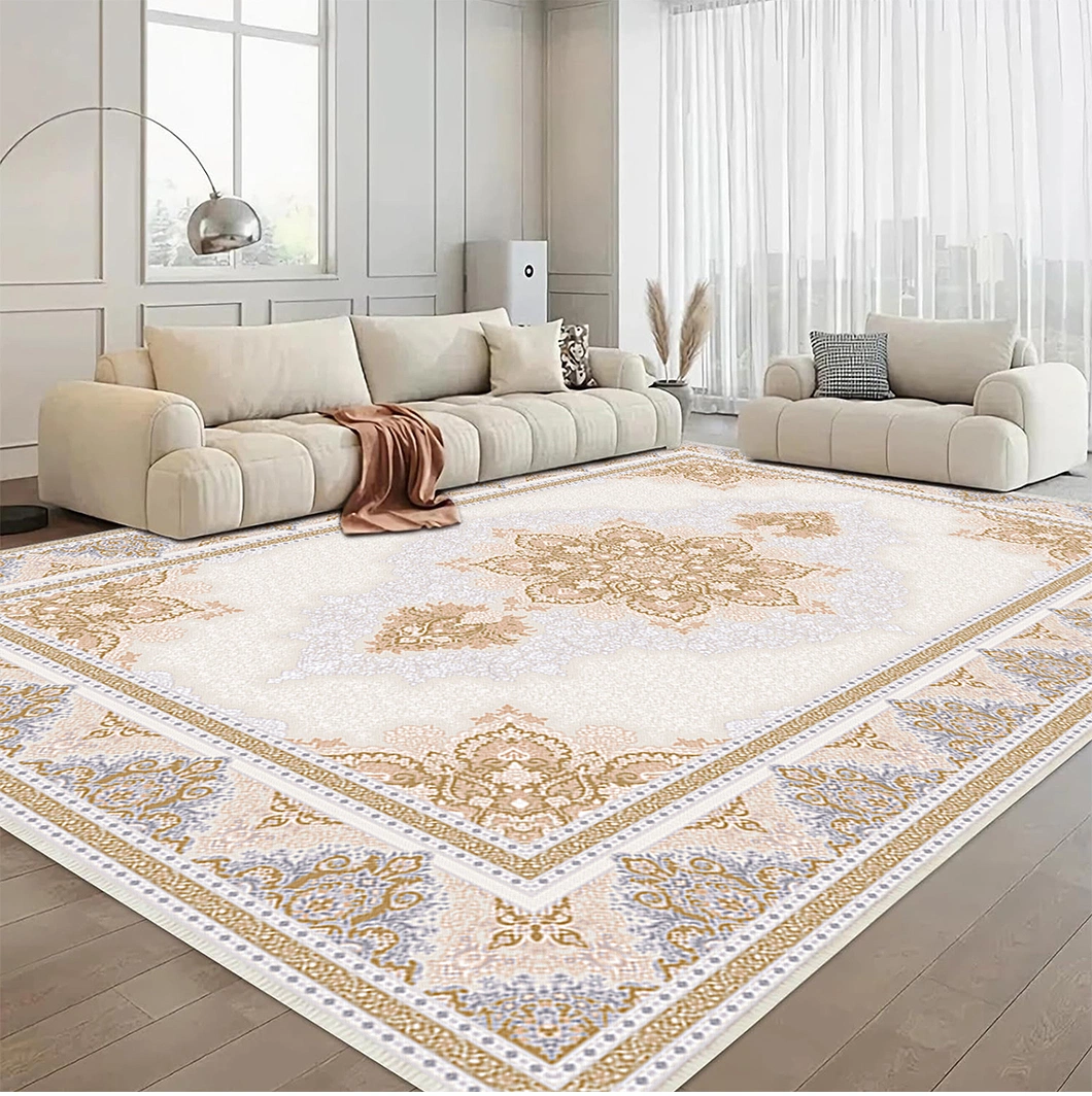 Imitation Cashmere Carpet Boho Floor Carpets Door Mats for Home TPR Bottom Carpets and Rugs