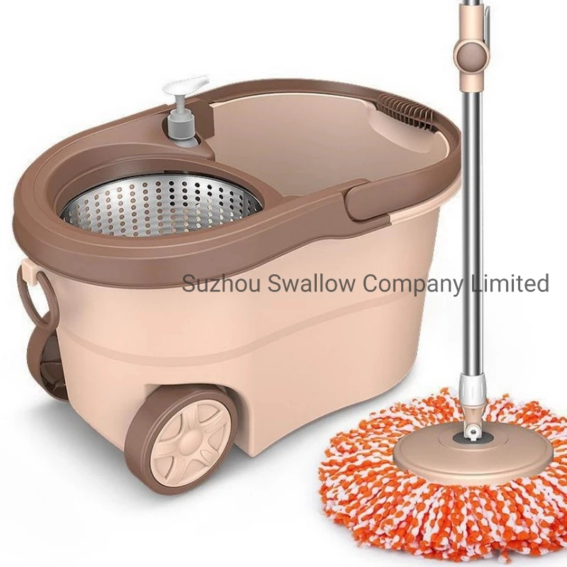 Portable Magic Spin Mop Bucket with Household Floor Cleaning Set