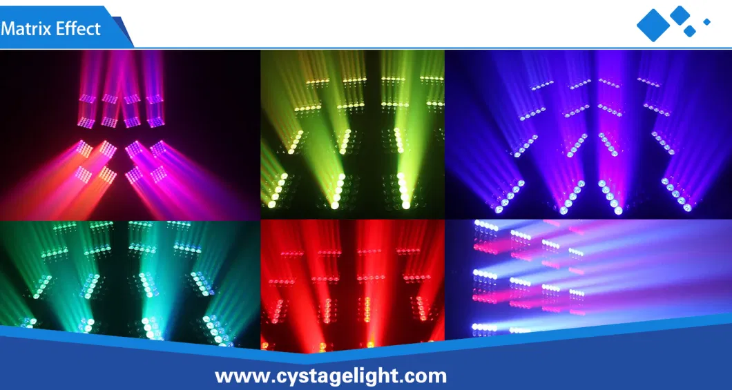 High Brightness and Infinite Rotating 36X15W Matrix LED Moving Head