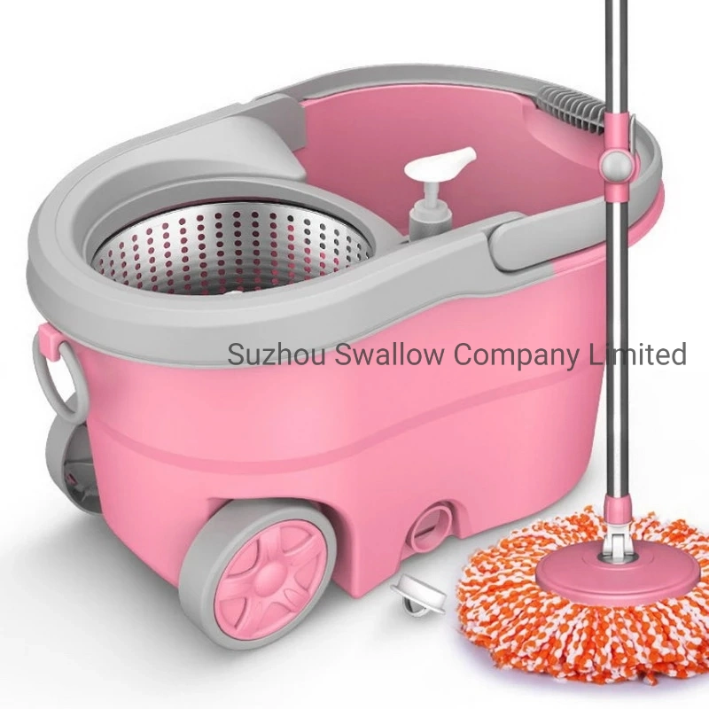 Spin Mop Cleaning System with Bucket