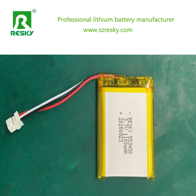 Rechargeable Lithium 102530 3.7V 700mAh Li-Polymer Battery for Head Light