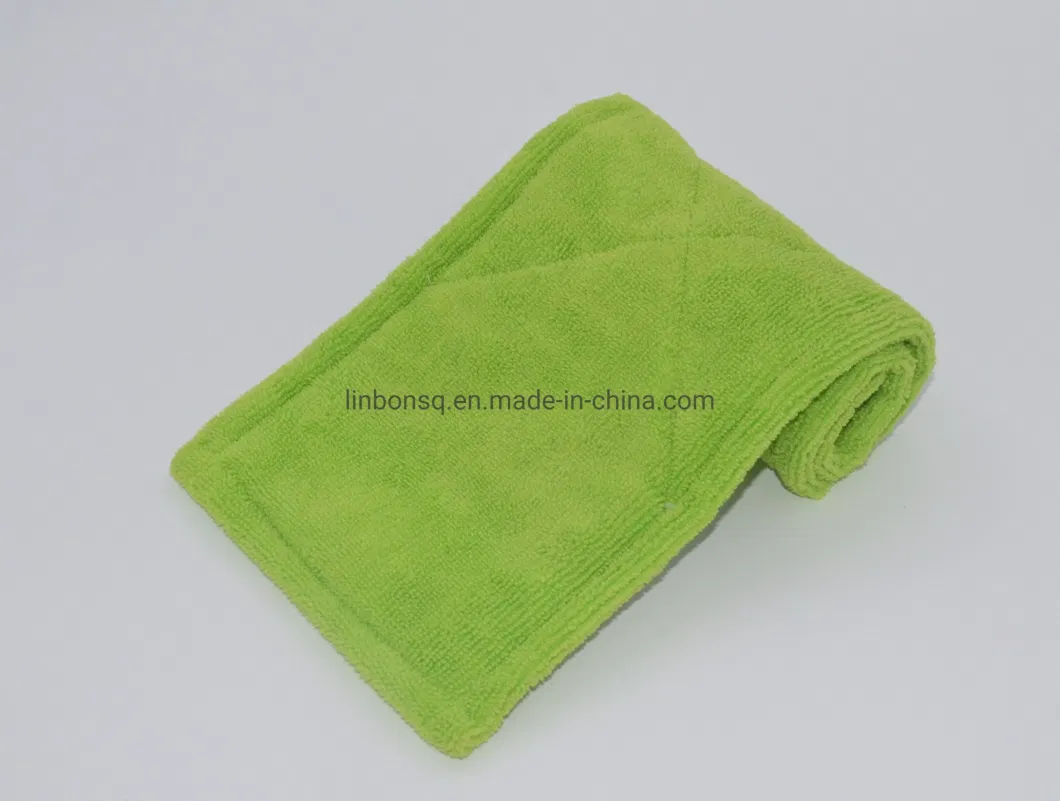 Classic Easy Cleaning Wet Microfiber Flat Mop Pads Refill